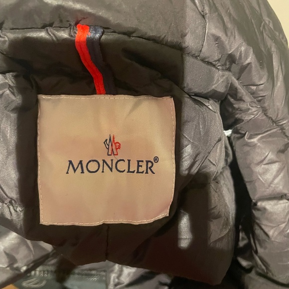 Women's MONCLER Aredhel Down Puffer Jacket Parka Coat Hooded . Size 0-XS - Picture 14 of 15